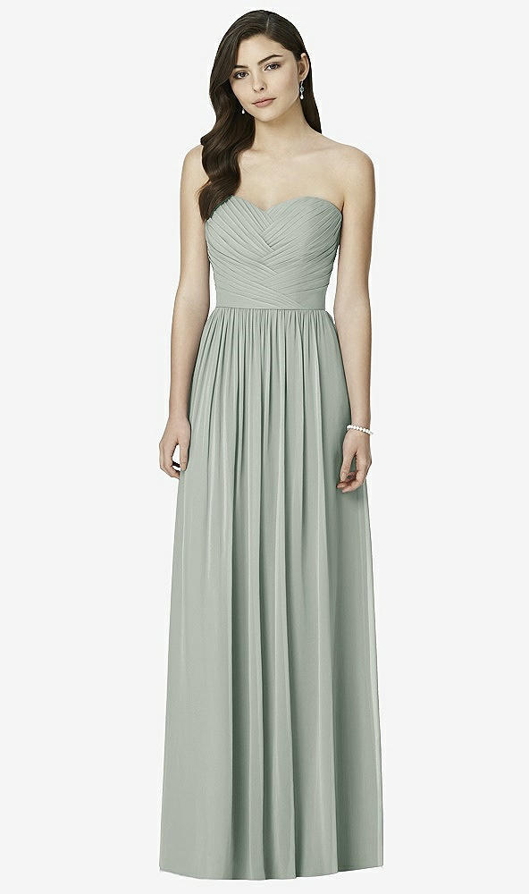 Front View - Willow Green Dessy Bridesmaid Dress 2991