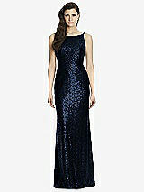 Front View Thumbnail - Midnight Navy Dessy Bridesmaid Dress 2993