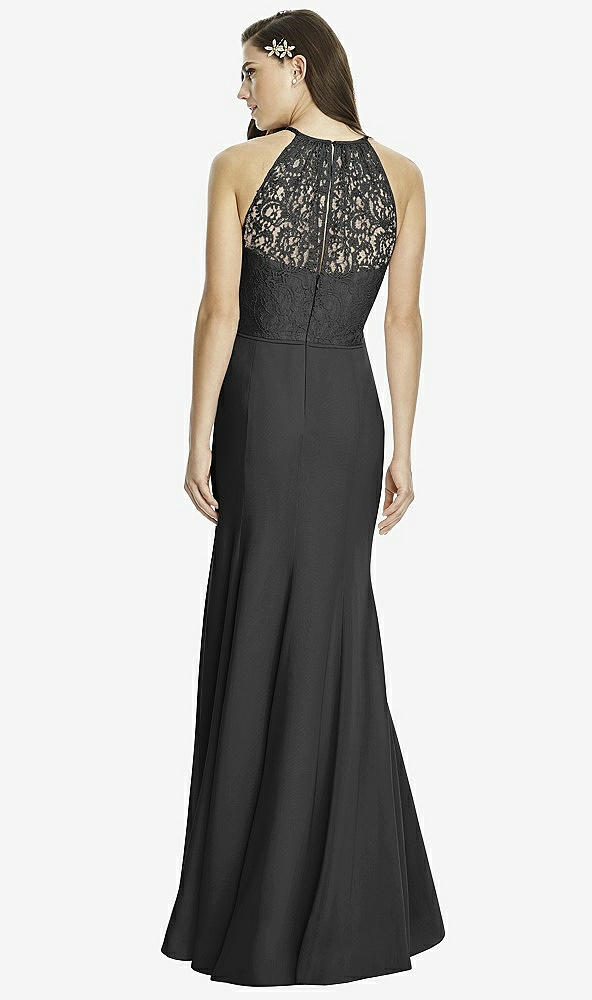 Back View - Black Dessy Bridesmaid Dress 2994