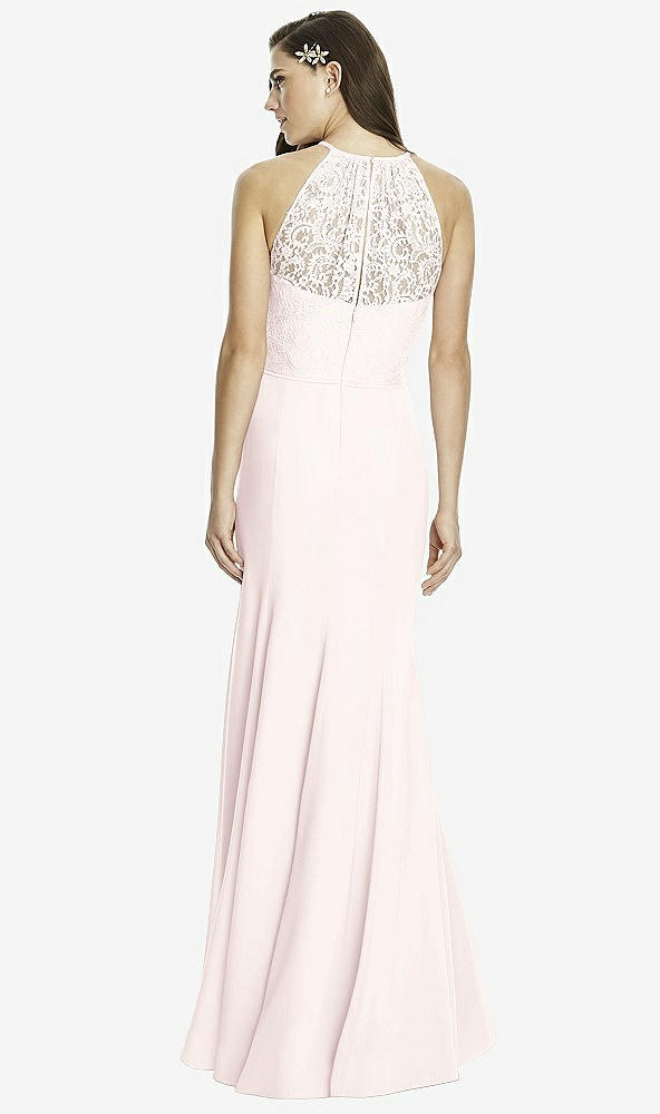 Back View - Blush Dessy Bridesmaid Dress 2994