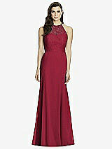 Front View Thumbnail - Burgundy Dessy Bridesmaid Dress 2994