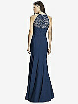 Rear View Thumbnail - Midnight Navy Dessy Bridesmaid Dress 2994