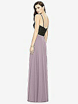 Rear View Thumbnail - Lilac Dusk Chiffon Maxi Skirt