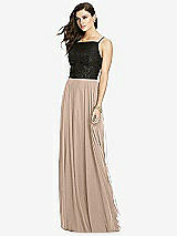 Front View Thumbnail - Topaz Chiffon Maxi Skirt