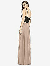 Rear View Thumbnail - Topaz Chiffon Maxi Skirt