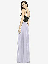 Rear View Thumbnail - Silver Dove Chiffon Maxi Skirt