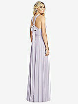 Rear View Thumbnail - Moondance Cross Strap Open-Back Halter Maxi Dress