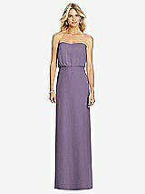 Front View Thumbnail - Lavender Full Length Lux Chiffon Blouson Bodice