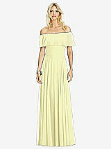 Front View Thumbnail - Butter Yellow After Six Bridesmaid Dress 6763