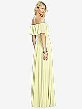 Rear View Thumbnail - Butter Yellow After Six Bridesmaid Dress 6763