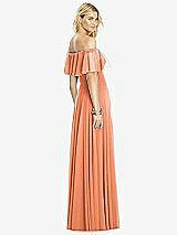 Rear View Thumbnail - Sweet Melon After Six Bridesmaid Dress 6763