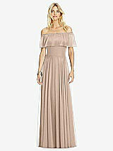 Front View Thumbnail - Topaz After Six Bridesmaid Dress 6763