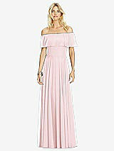 Front View Thumbnail - Ballet Pink After Six Bridesmaid Dress 6763