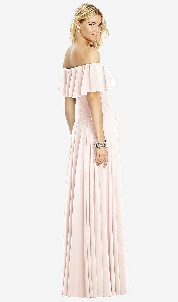 Back View - Blush After Six Bridesmaid Dress 6763