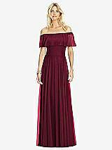 Front View Thumbnail - Cabernet After Six Bridesmaid Dress 6763