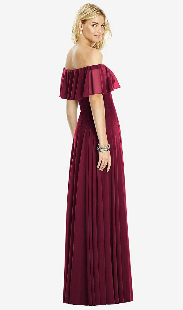 Back View - Cabernet After Six Bridesmaid Dress 6763