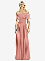 Front View Thumbnail - Desert Rose After Six Bridesmaid Dress 6763