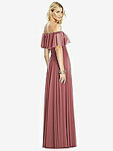 Rear View Thumbnail - English Rose After Six Bridesmaid Dress 6763