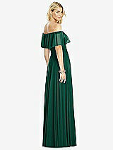 Rear View Thumbnail - Hunter Green After Six Bridesmaid Dress 6763