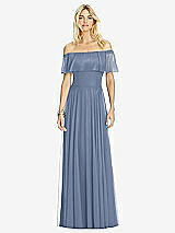 Front View Thumbnail - Larkspur Blue After Six Bridesmaid Dress 6763