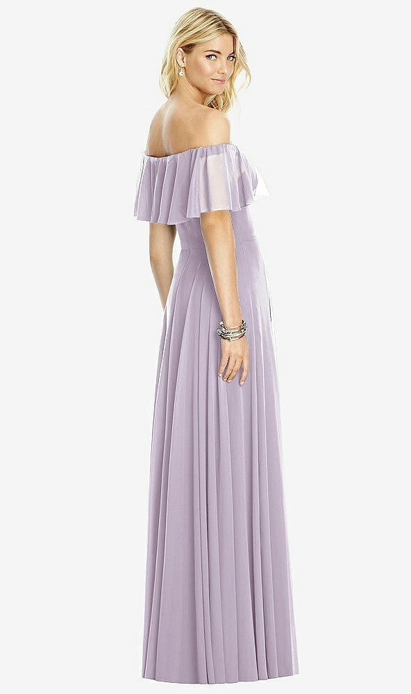 Back View - Lilac Haze After Six Bridesmaid Dress 6763