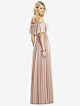 Rear View Thumbnail - Neu Nude After Six Bridesmaid Dress 6763