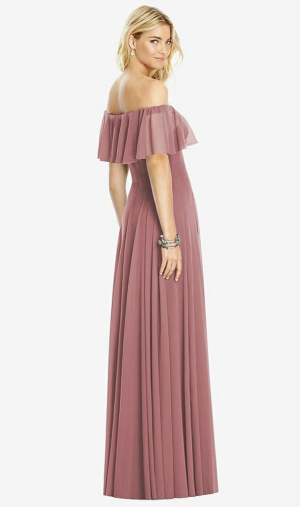 Back View - Rosewood After Six Bridesmaid Dress 6763