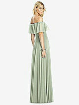 Rear View Thumbnail - Sage After Six Bridesmaid Dress 6763