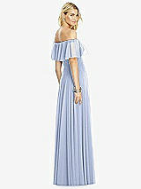 Rear View Thumbnail - Sky Blue After Six Bridesmaid Dress 6763