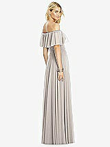 Rear View Thumbnail - Taupe After Six Bridesmaid Dress 6763