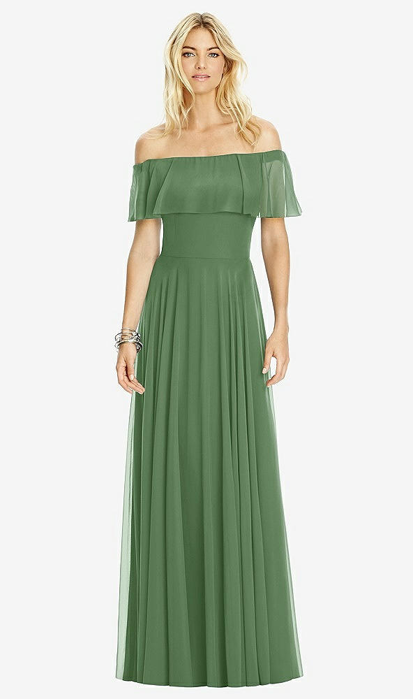 Front View - Vineyard Green After Six Bridesmaid Dress 6763