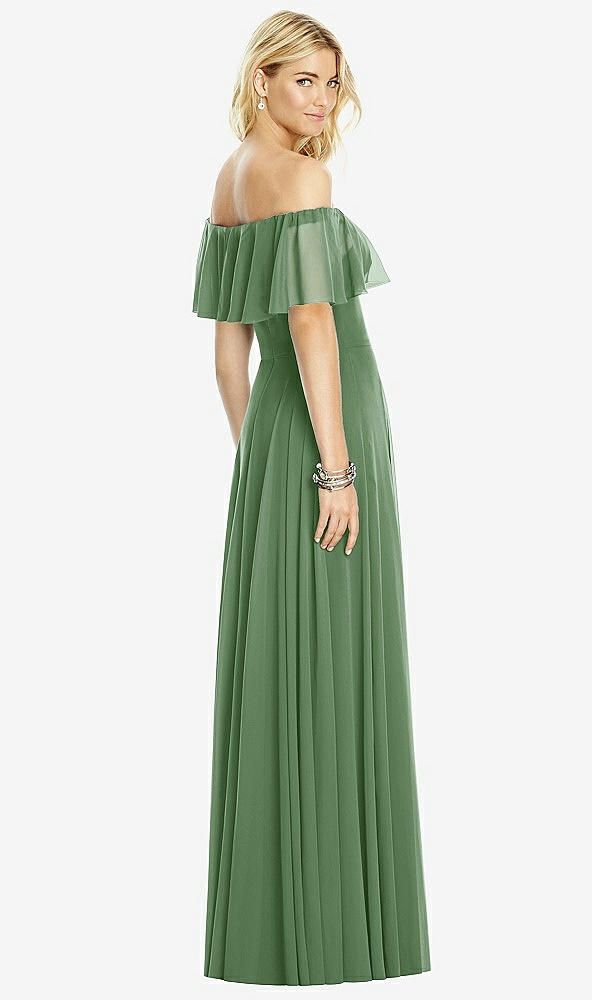 Back View - Vineyard Green After Six Bridesmaid Dress 6763