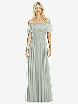 Front View Thumbnail - Willow Green After Six Bridesmaid Dress 6763