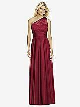 Front View Thumbnail - Burgundy After Six Bridesmaid Dress 6765