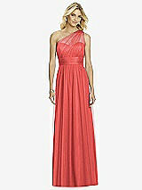 Front View Thumbnail - Perfect Coral After Six Bridesmaid Dress 6765