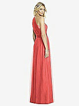 Rear View Thumbnail - Perfect Coral After Six Bridesmaid Dress 6765