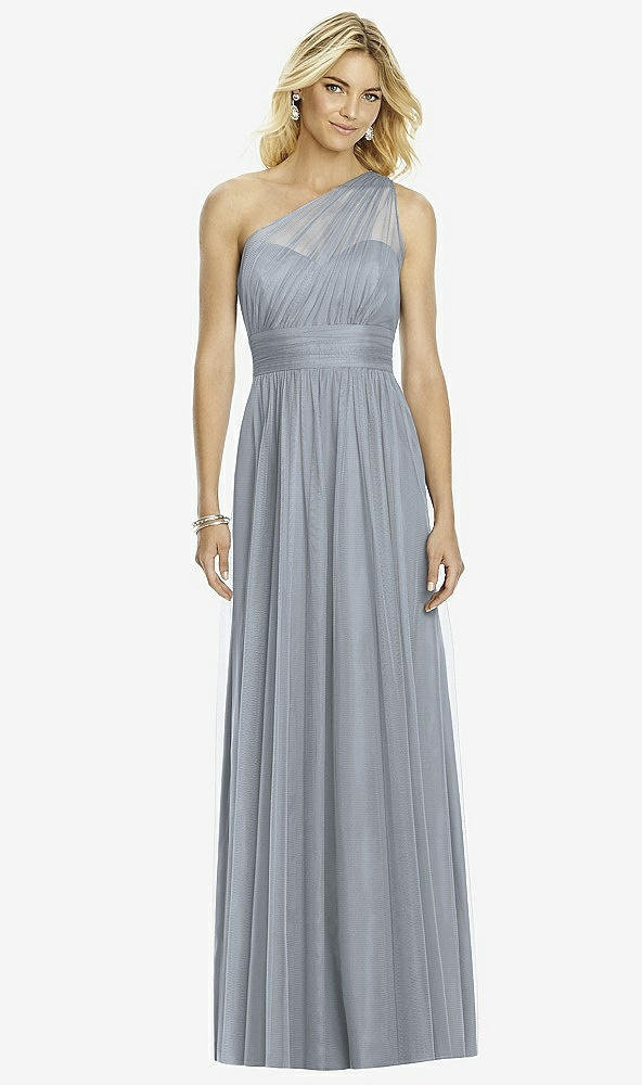 Front View - Platinum After Six Bridesmaid Dress 6765