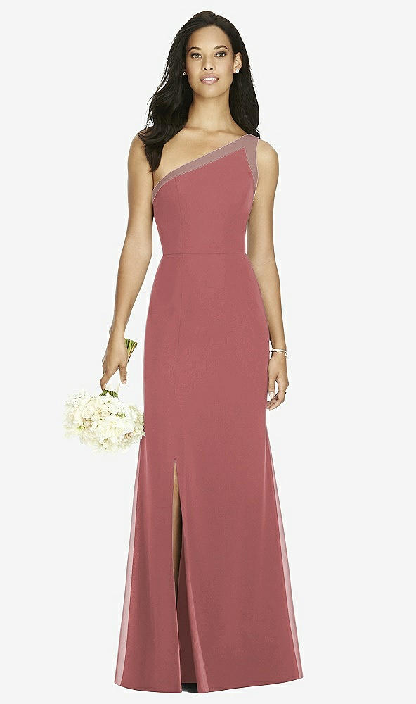 Front View - English Rose & Sienna Social Bridesmaids Dress 8178