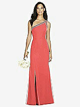 Front View Thumbnail - Perfect Coral & Sienna Social Bridesmaids Dress 8178