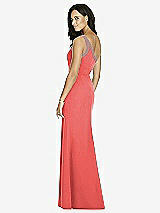 Rear View Thumbnail - Perfect Coral & Sienna Social Bridesmaids Dress 8178