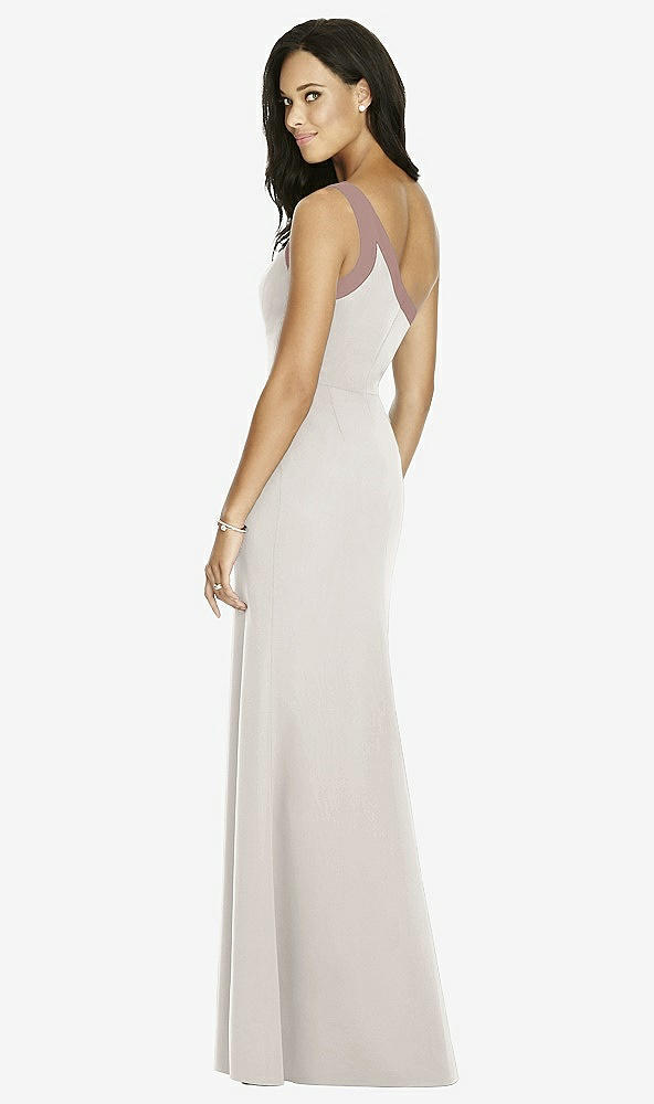 Back View - Oyster & Sienna Social Bridesmaids Dress 8178