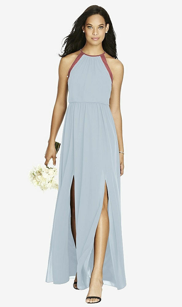 Front View - Mist & English Rose Social Bridesmaids Dress 8179