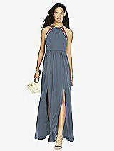 Front View Thumbnail - Silverstone & English Rose Social Bridesmaids Dress 8179