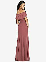 Rear View Thumbnail - English Rose Social Bridesmaids Dress 8182