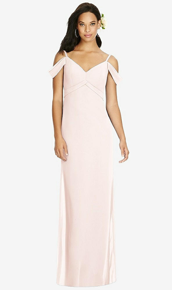 Front View - Blush Social Bridesmaids Dress 8183