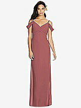 Front View Thumbnail - English Rose Social Bridesmaids Dress 8183