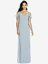 Front View Thumbnail - Mist Social Bridesmaids Dress 8183