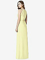 Rear View Thumbnail - Butter Yellow Bella Bridesmaids Dress BB100