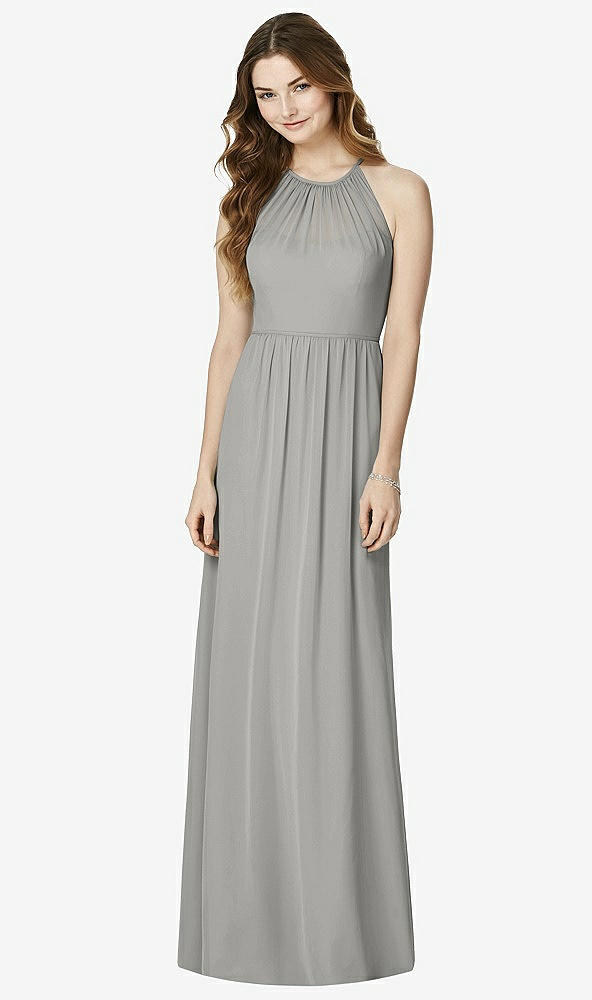 Front View - Chelsea Gray Bella Bridesmaids Dress BB100