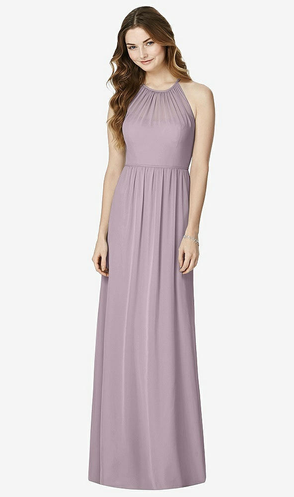 Front View - Lilac Dusk Bella Bridesmaids Dress BB100